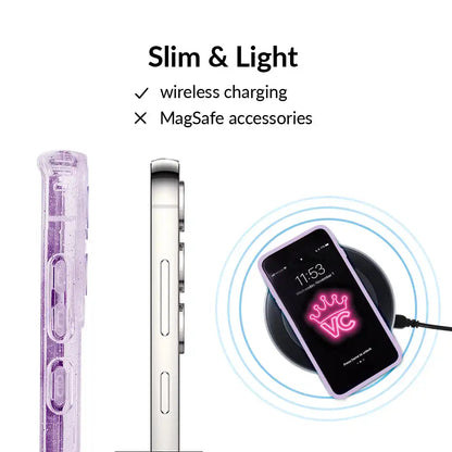 Lilac Stardust Samsung Case