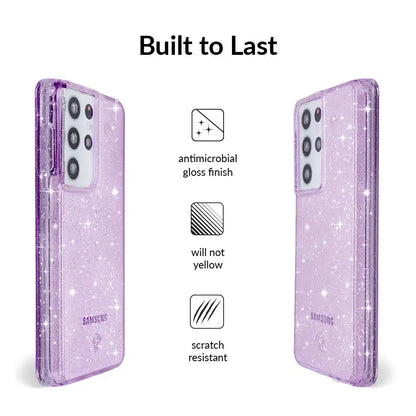 Lilac Stardust Samsung Case