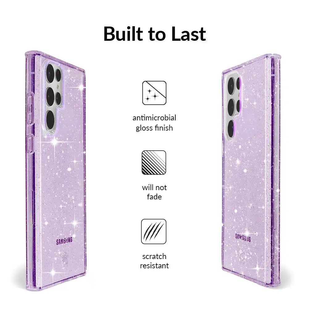 Lilac Stardust Samsung Case