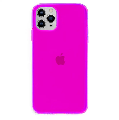 Neon Purple iPhone Case