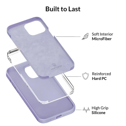 Purple Silicone iPhone Case