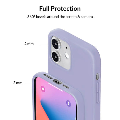 Purple Silicone iPhone Case
