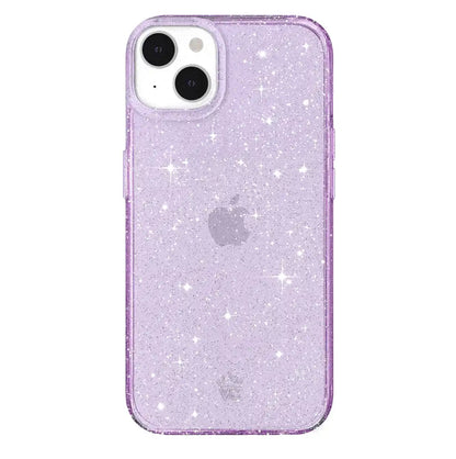 Lilac Stardust Glitter iPhone Case