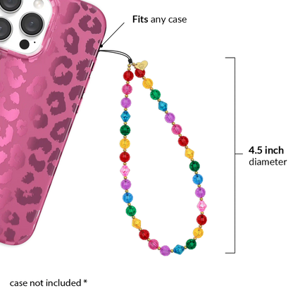 Rainbow Phone Charm