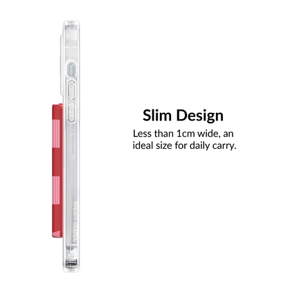 Rose Vibe Checkered Magsafe Wallet