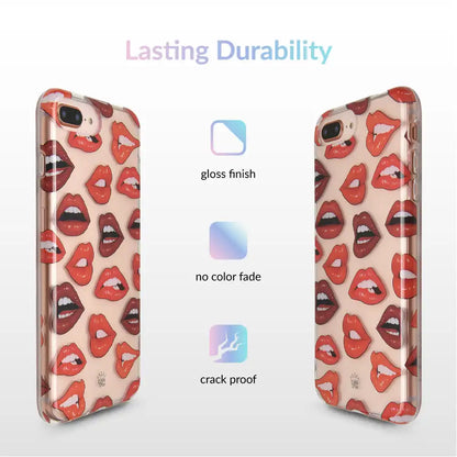 Red Lips iPhone Case
