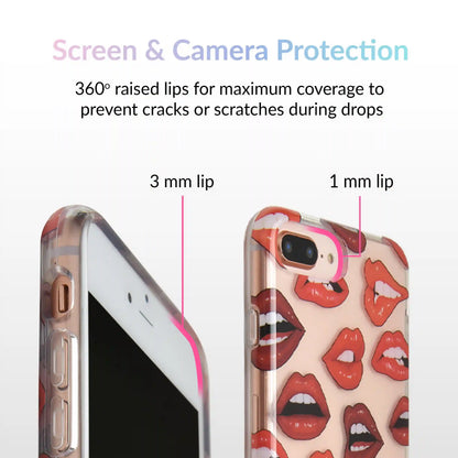 Red Lips iPhone Case