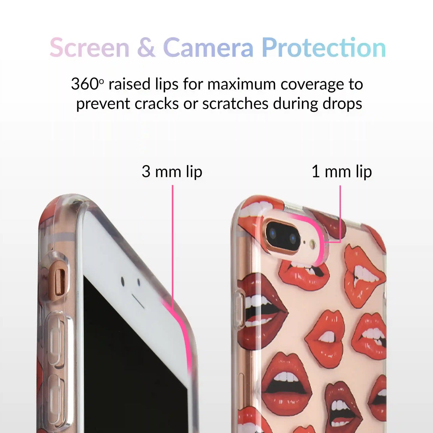Red Lips iPhone Case
