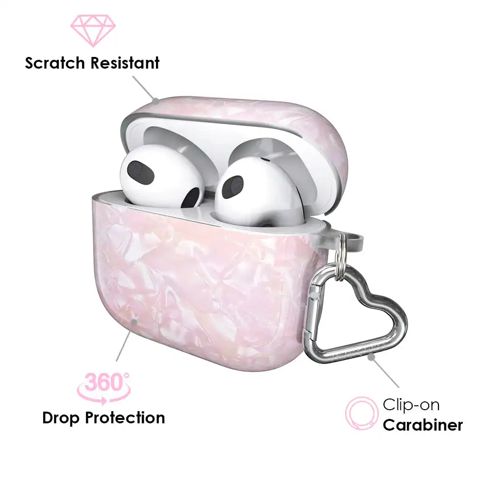 Rose Quartz AirPod Case