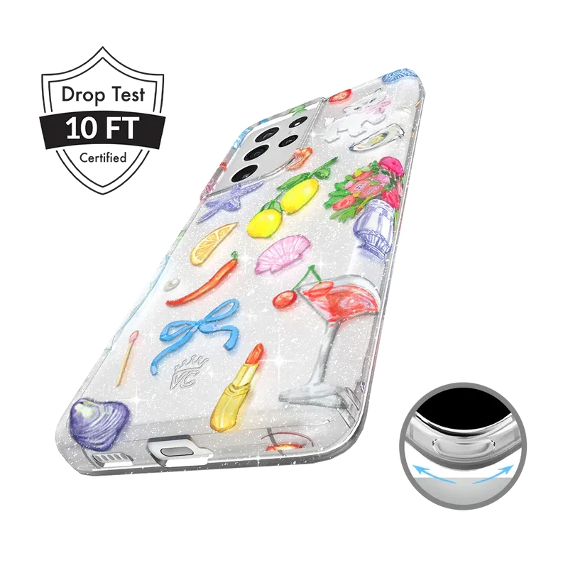 Dolce Vita Glitter Samsung Case