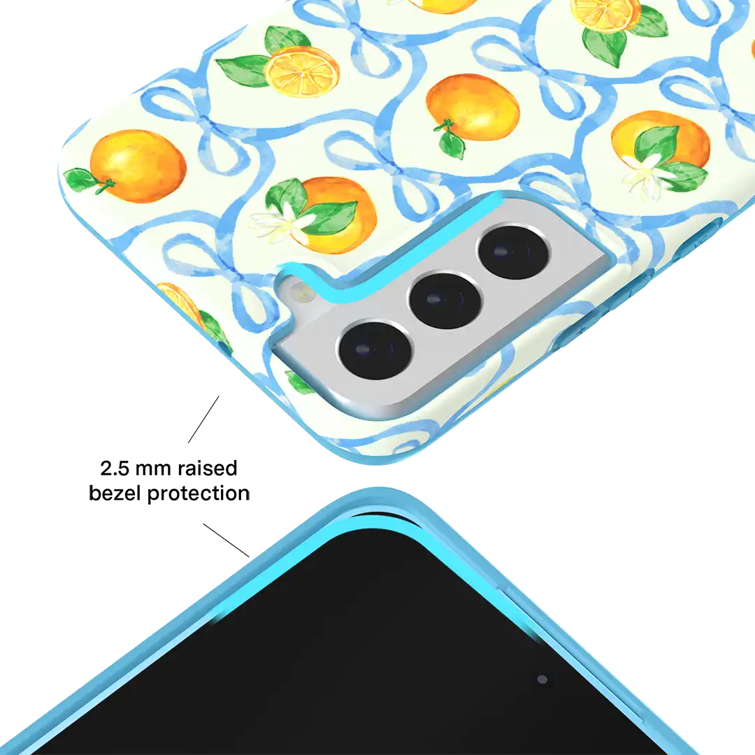 Orange Blossom Samsung Case