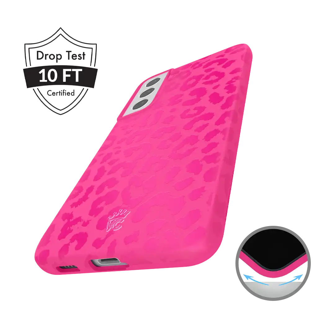 Even Hotter Pink Leopard Samsung Case