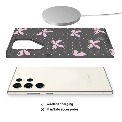 Lacy Pink Bows Samsung Case