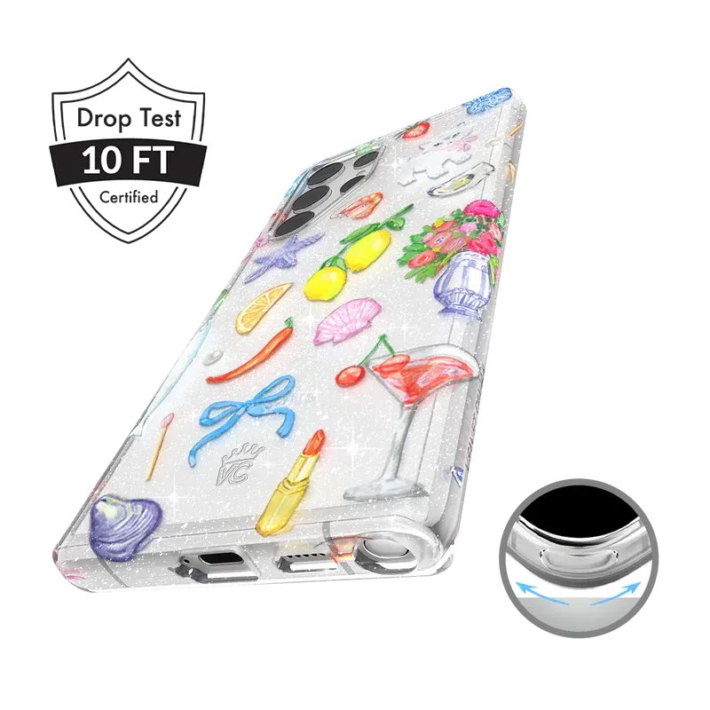 Dolce Vita Glitter Samsung Case