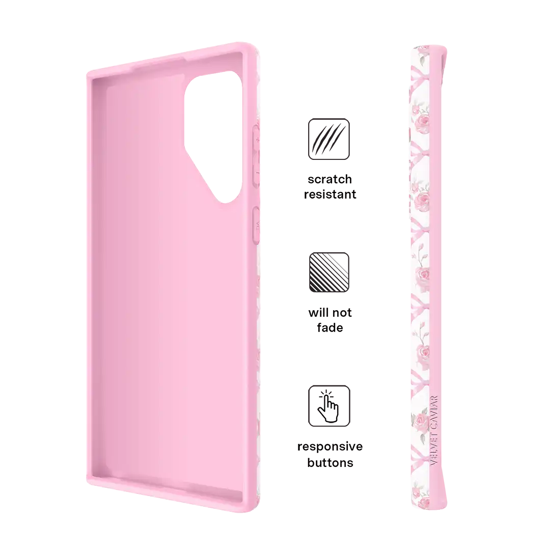Lovely Pink Bows Samsung Case