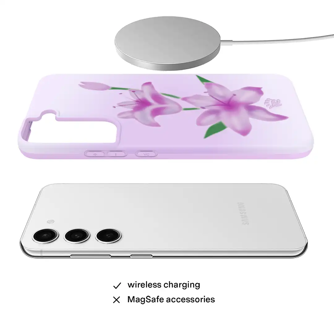 Love Spell Lily Floral Samsung Case