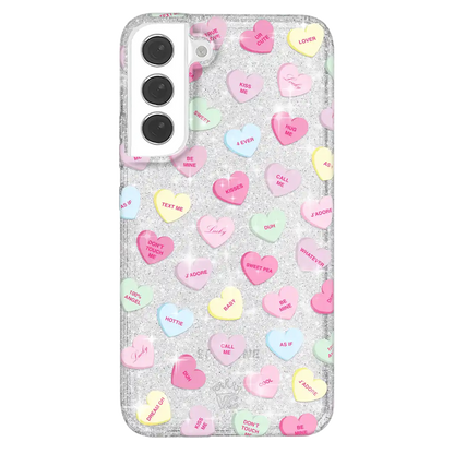 Sweet Hearts Glitter Samsung Case