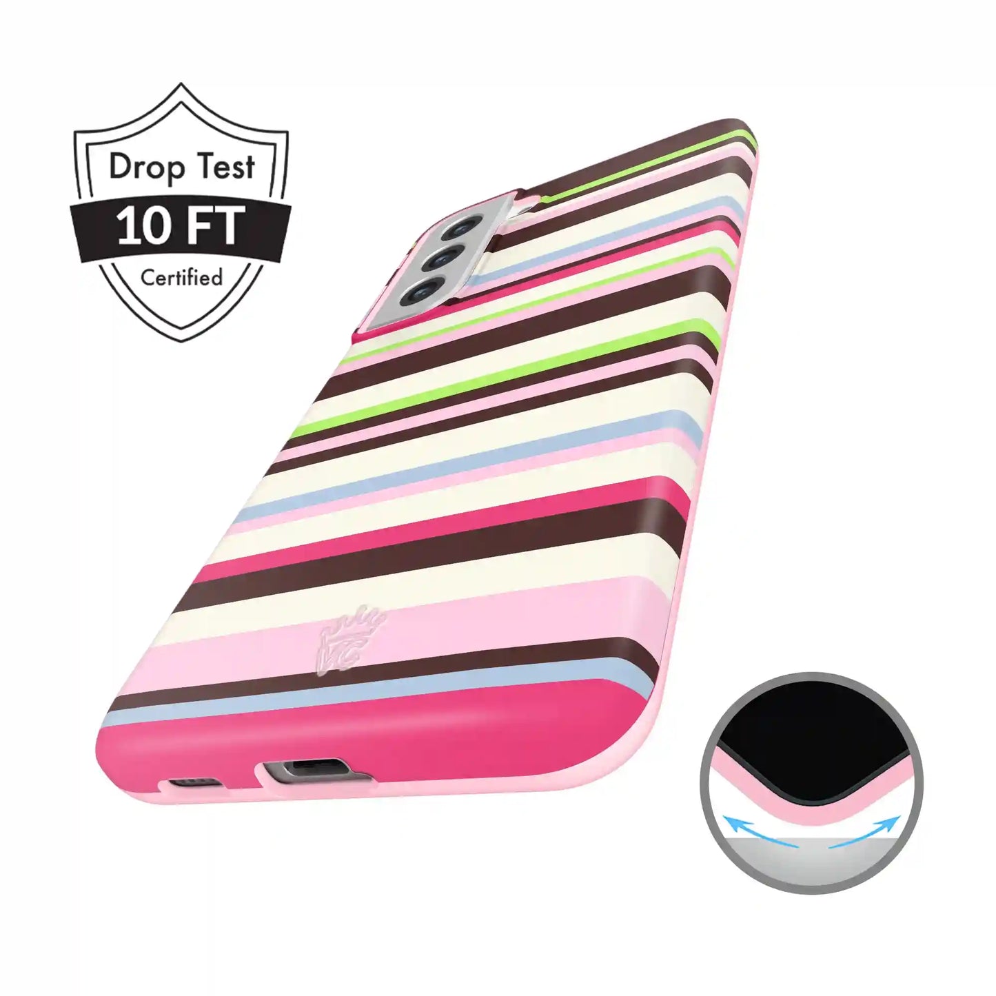 Sweet Treat Stripes Samsung Case