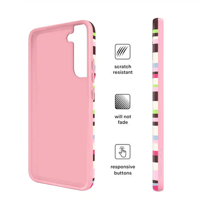 Sweet Treat Stripes Samsung Case