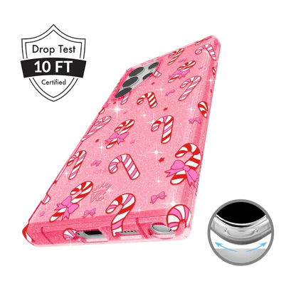Pink Peppermint Princess Samsung Case