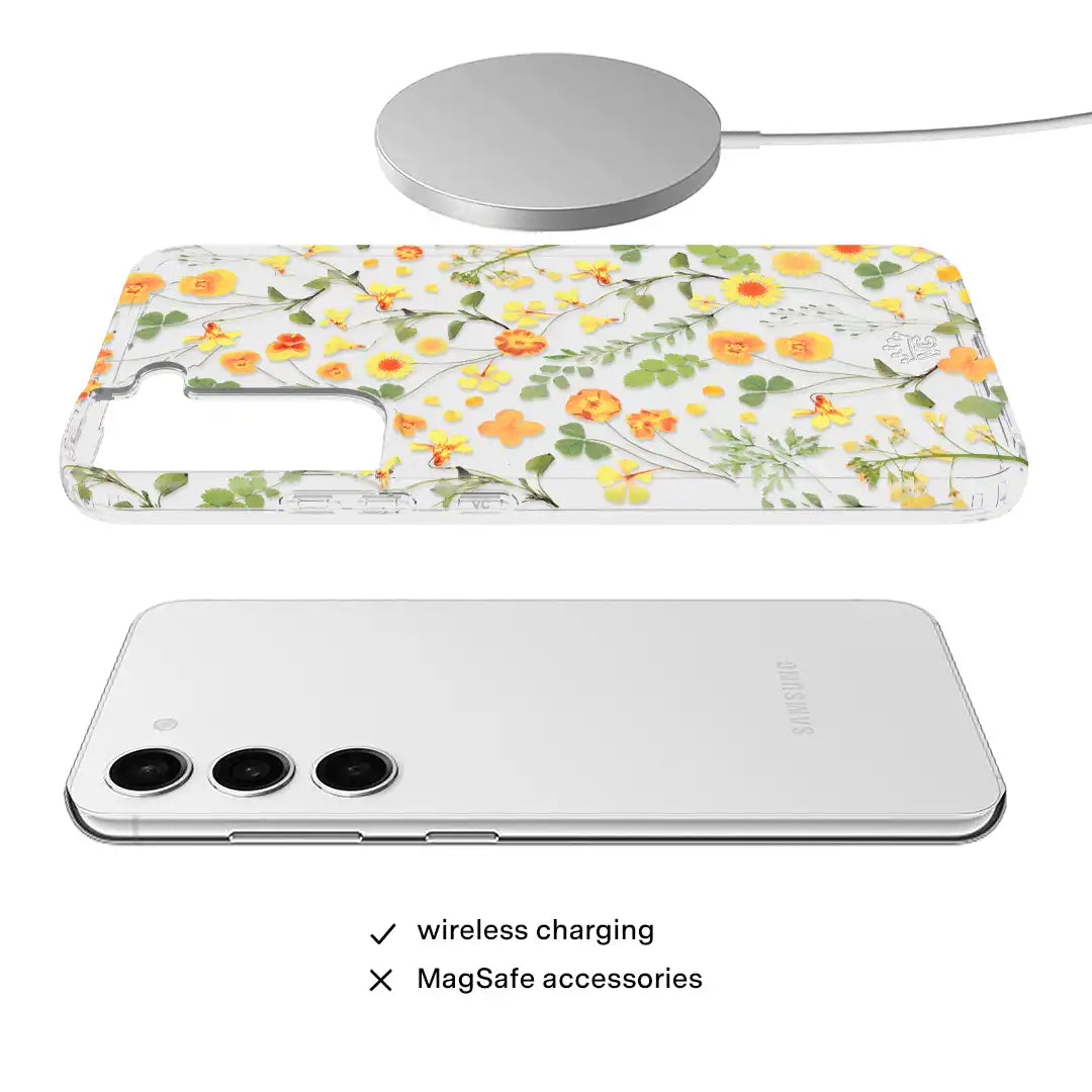 Whimsical Floral Samsung Case