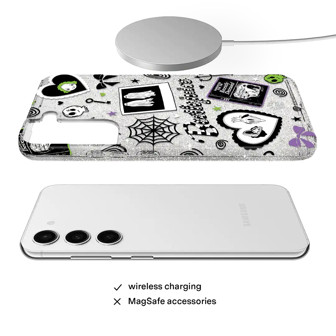 Beetlejuice Ghost with the Most Samsung Case