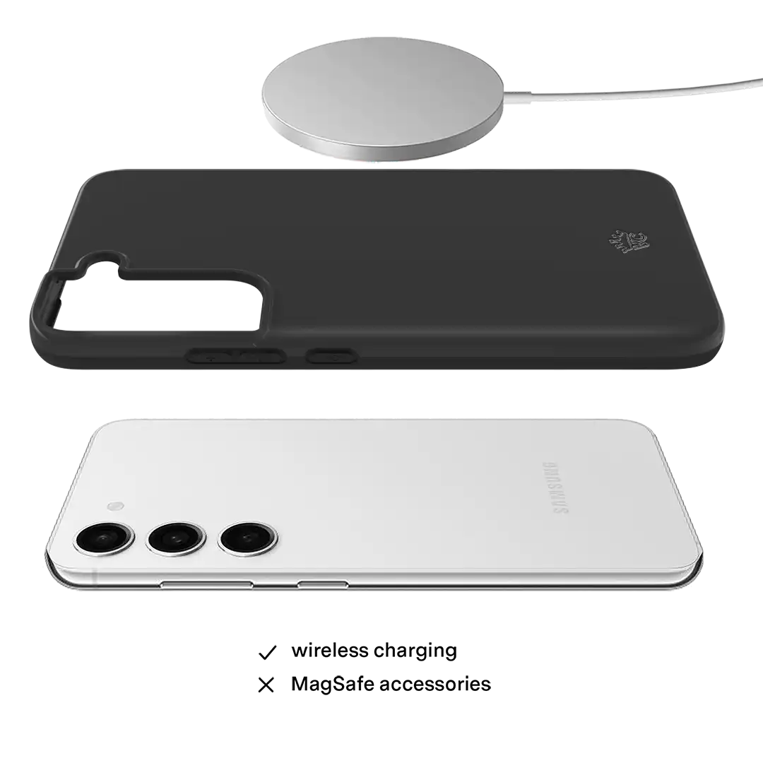 Just Black Samsung Case