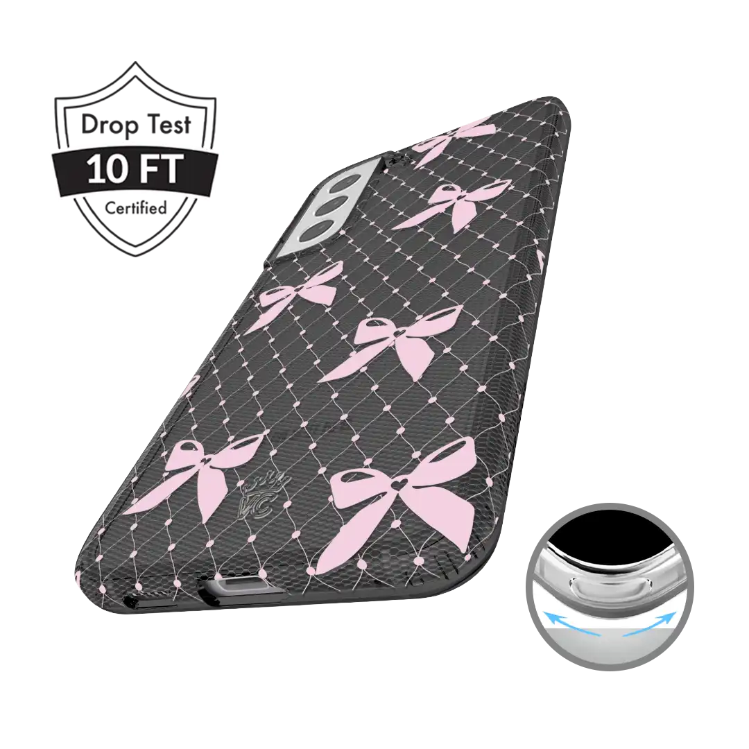 Lacy Pink Bows Samsung Case