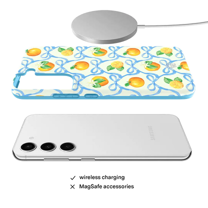Orange Blossom Samsung Case