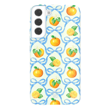 Orange Blossom Samsung Case