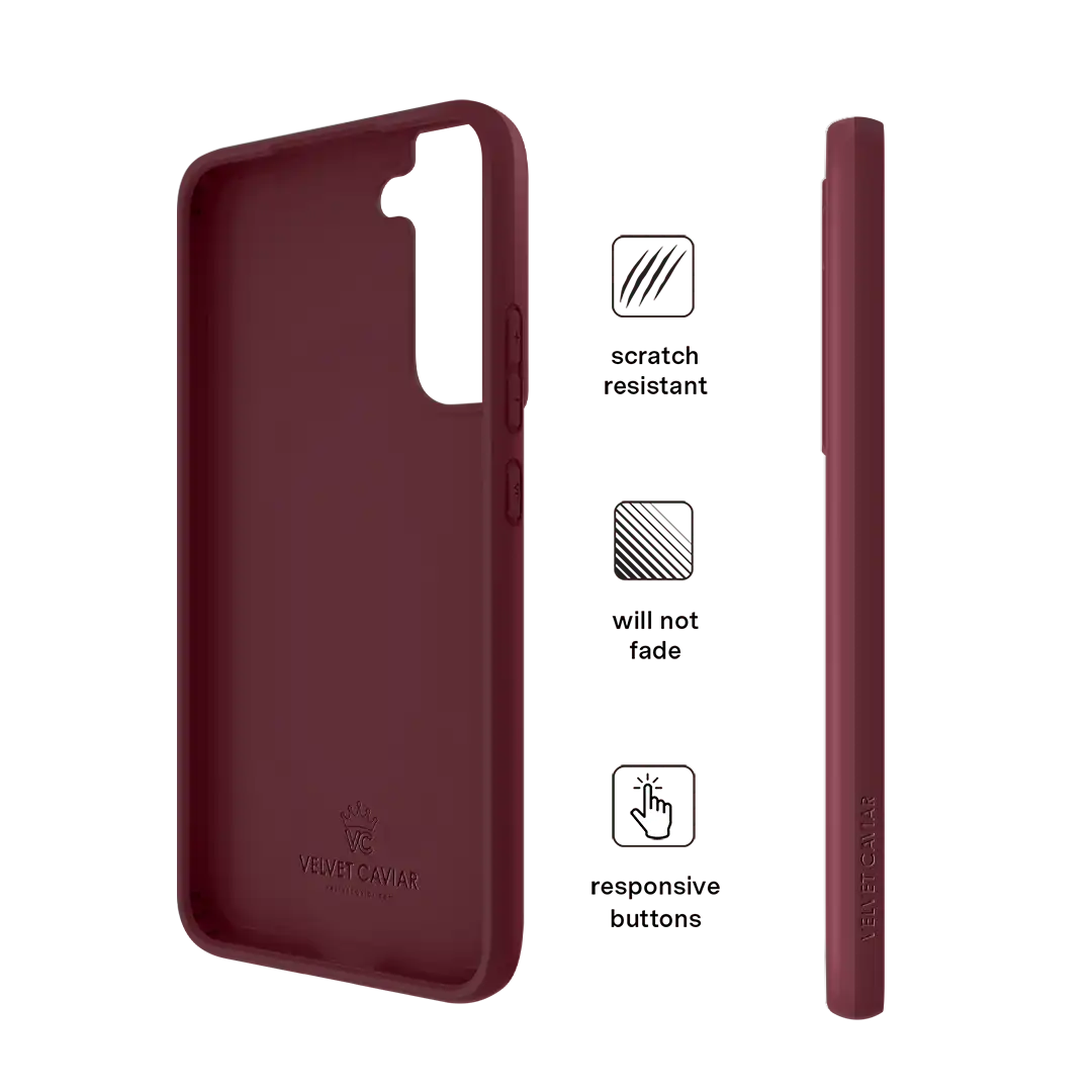 Burgundy 1990 Samsung Case