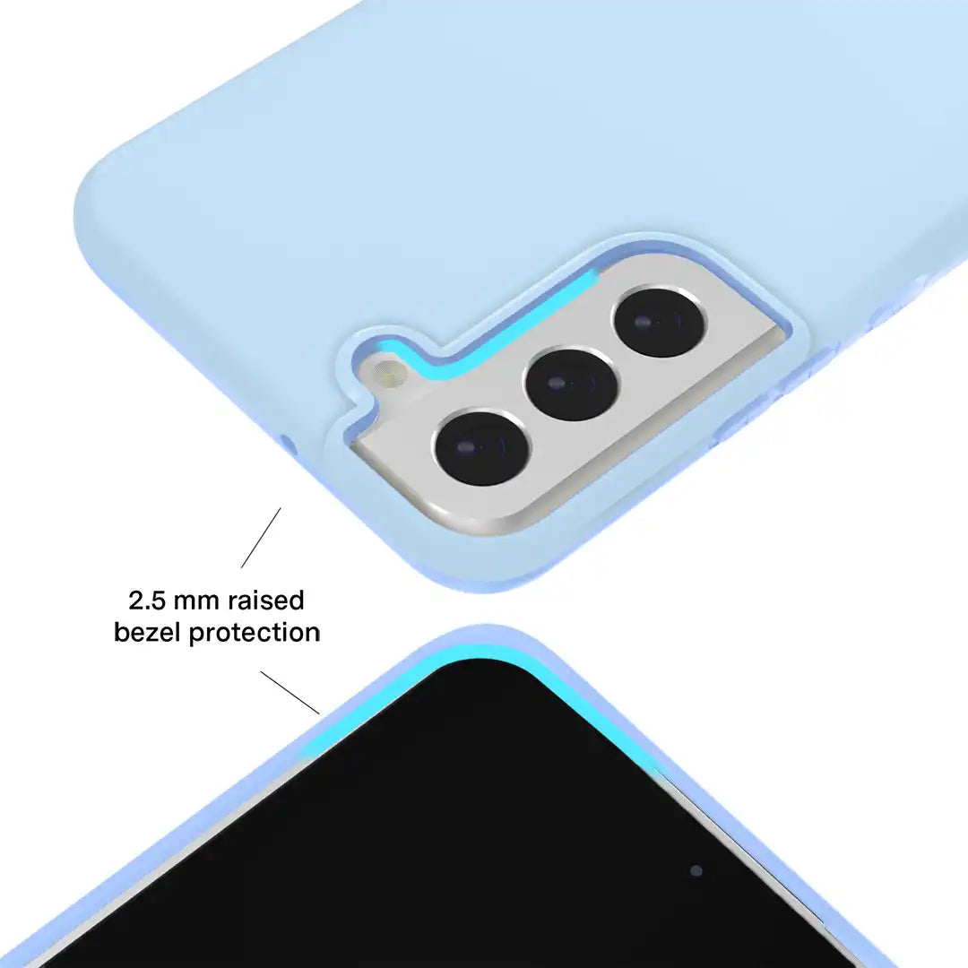 Cotton Candy Blue Samsung Case