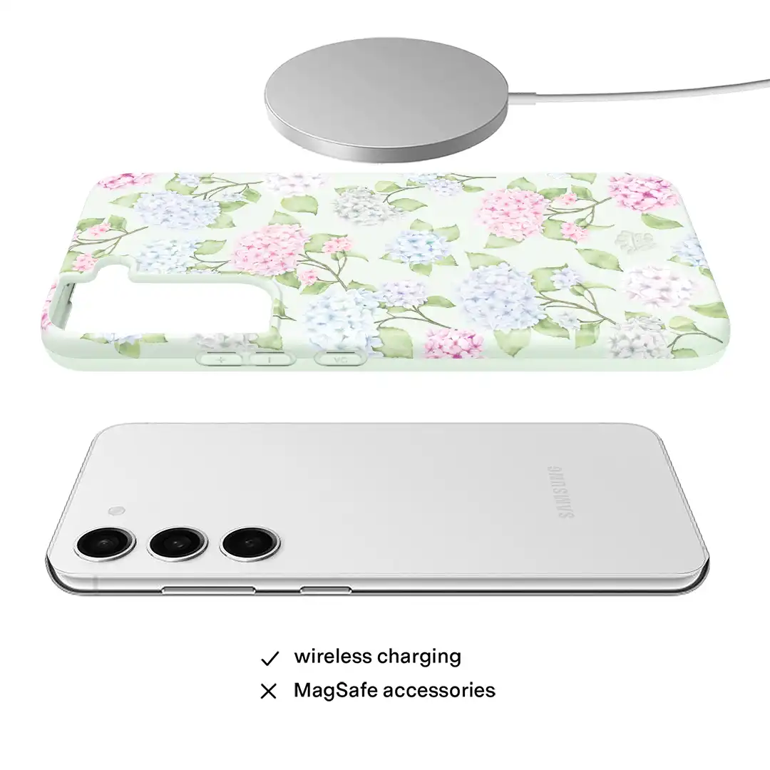 Hydrangea Floral Samsung Case