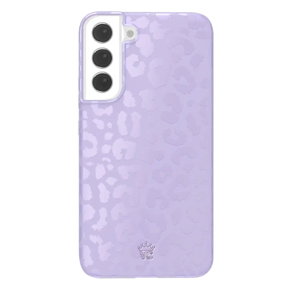 Lilac Leopard Samsung Case