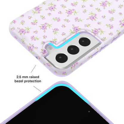 Dainty Lilac Floral Samsung Case