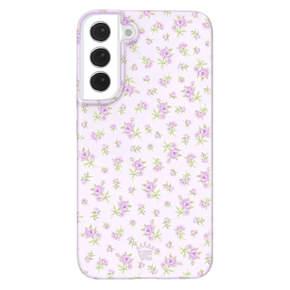 Dainty Lilac Floral Samsung Case