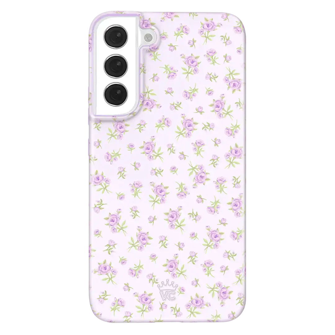 Dainty Lilac Floral Samsung Case