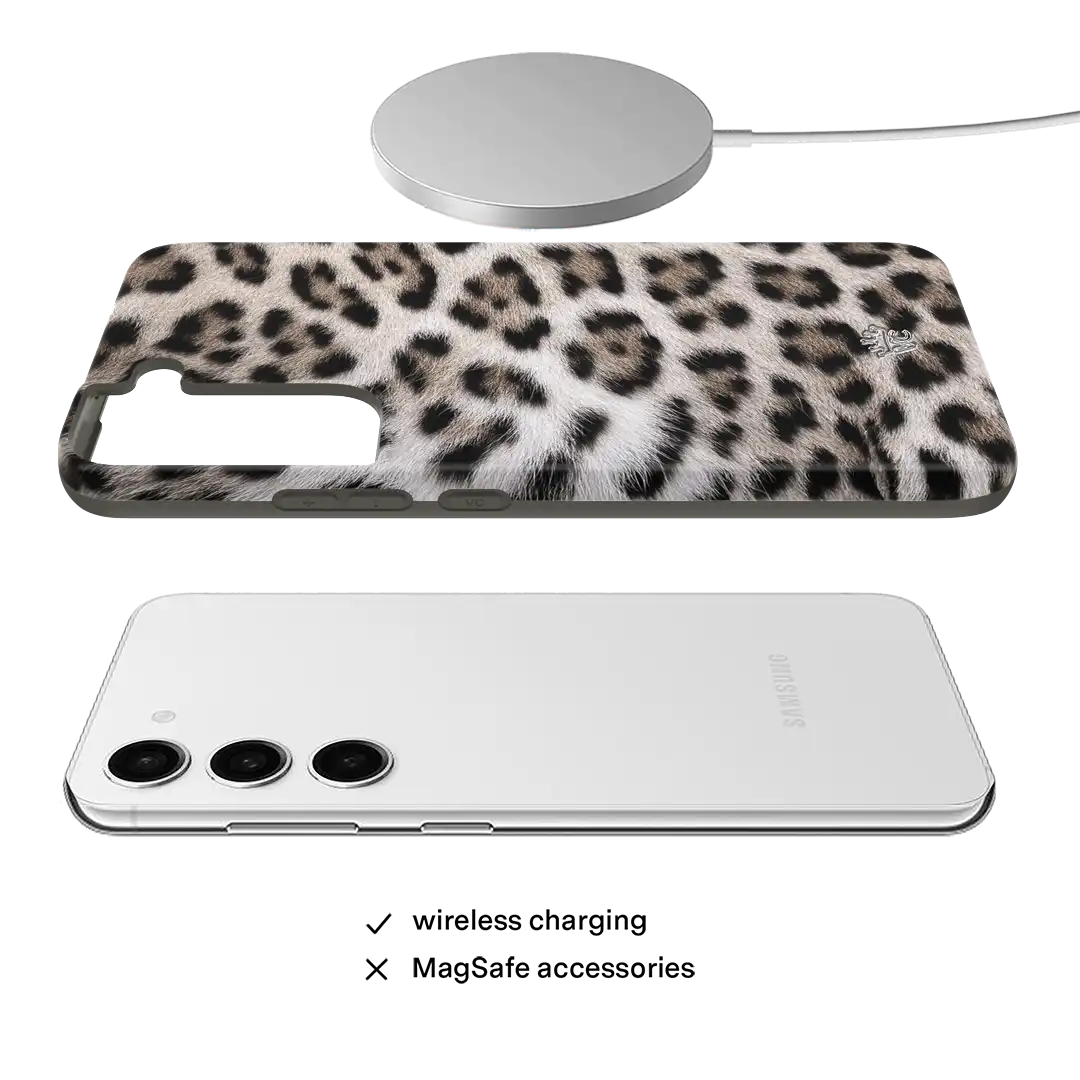 Arctic Leopard Samsung Case