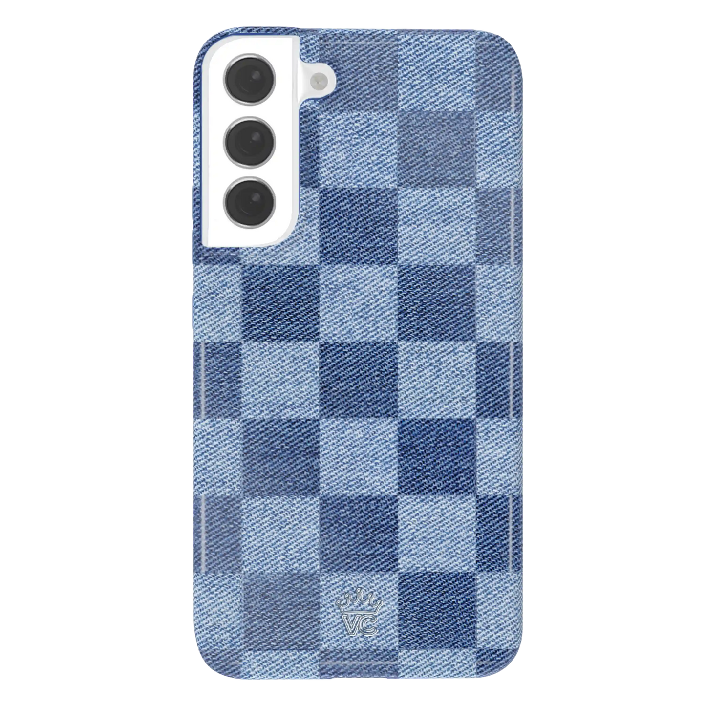 Denim Vibe Checkered Samsung Case