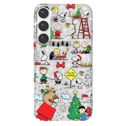 Snoopy Christmas Glitter Samsung Case