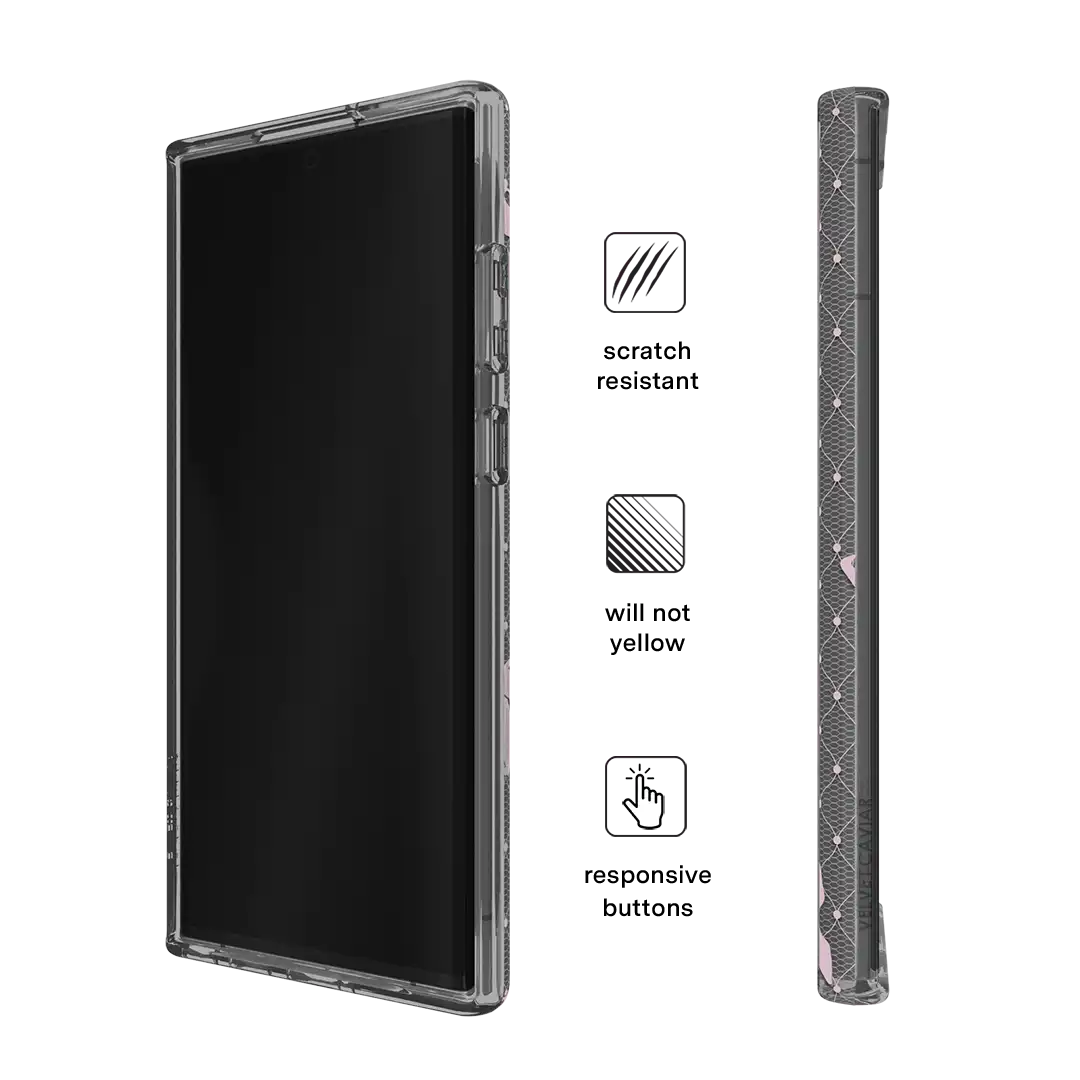 Lacy Pink Bows Samsung Case