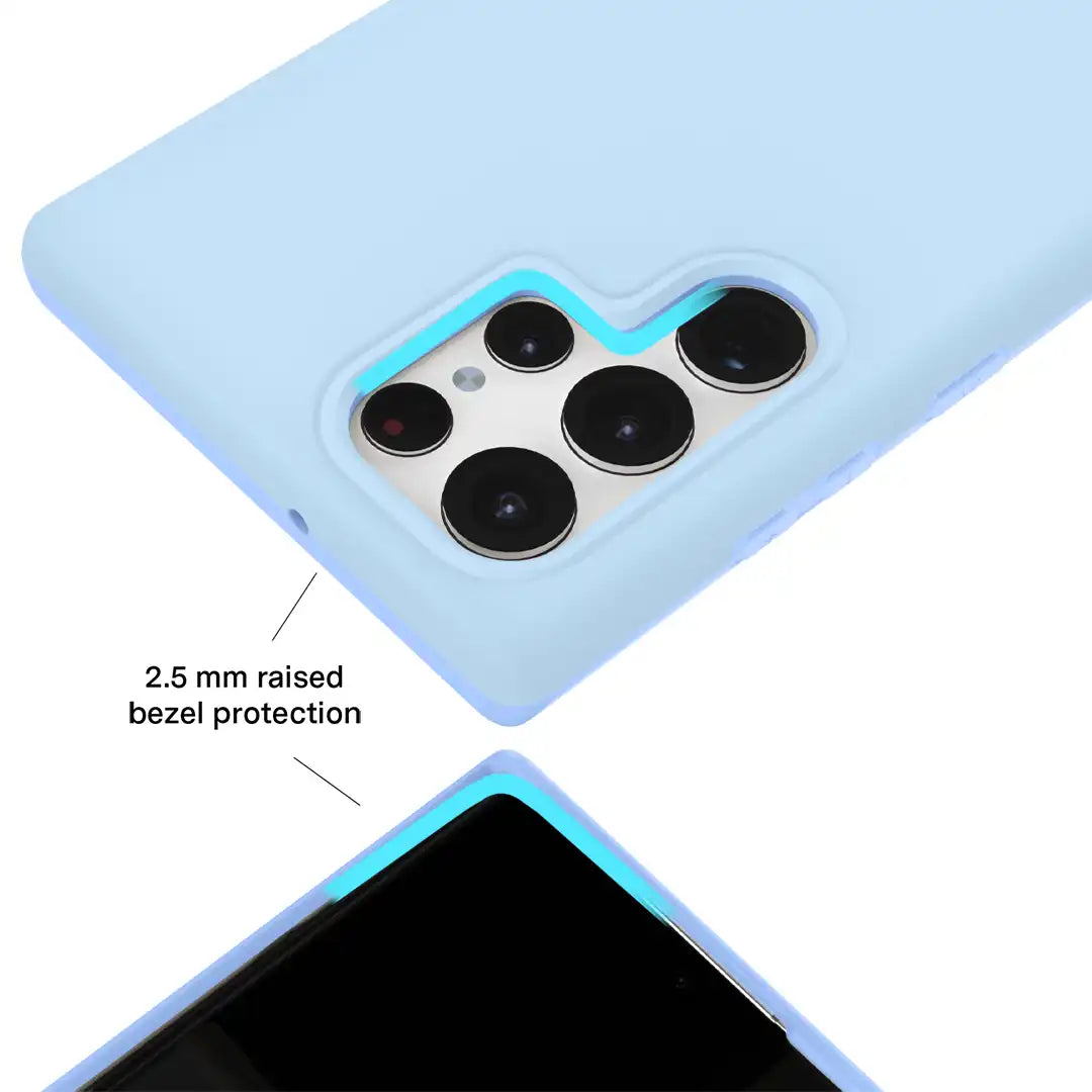 Cotton Candy Blue Samsung Case