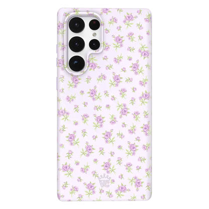 Dainty Lilac Floral Samsung Case