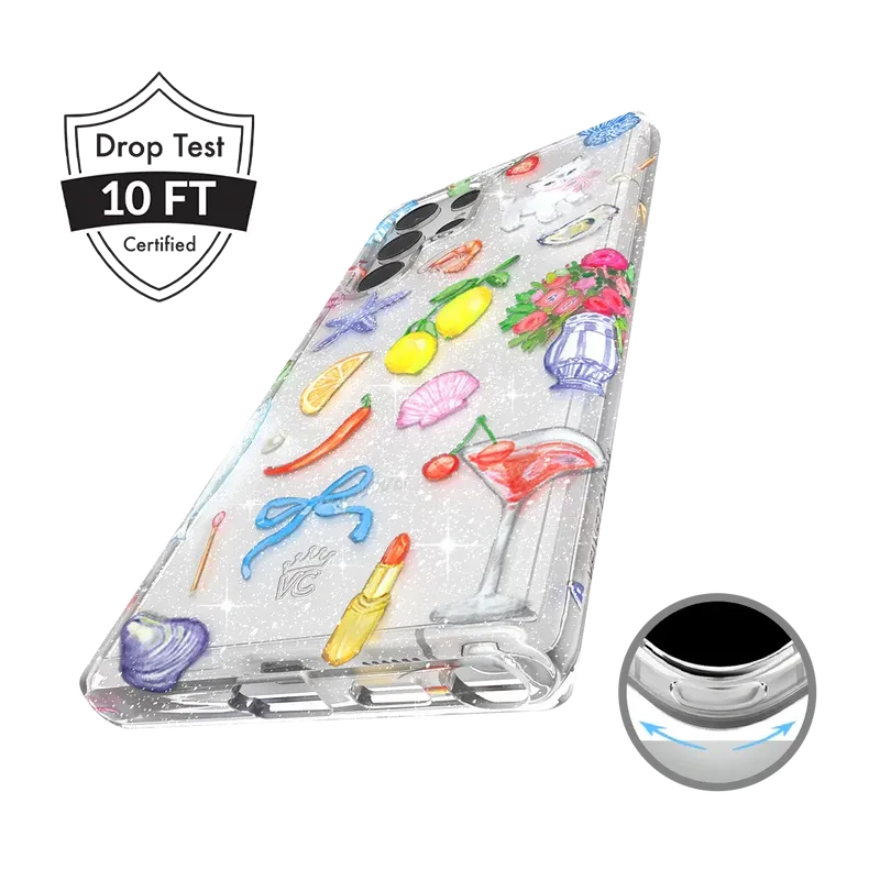 Dolce Vita Glitter Samsung Case