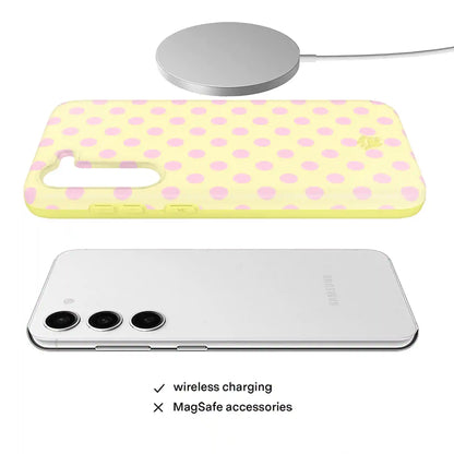 Buttercream Polka Dot Samsung Case