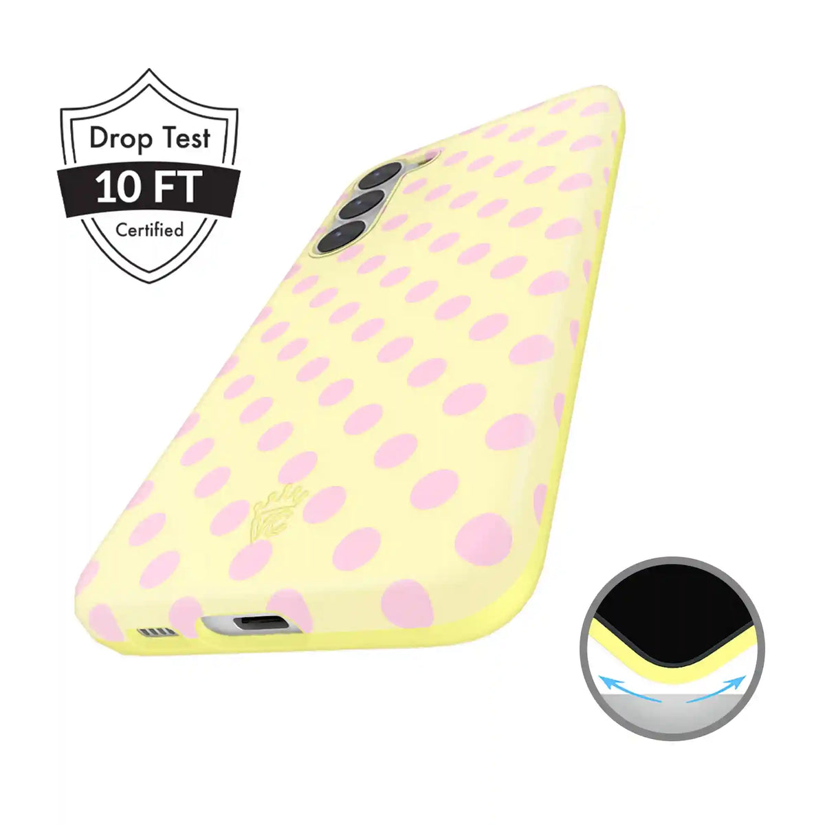 Buttercream Polka Dot Samsung Case