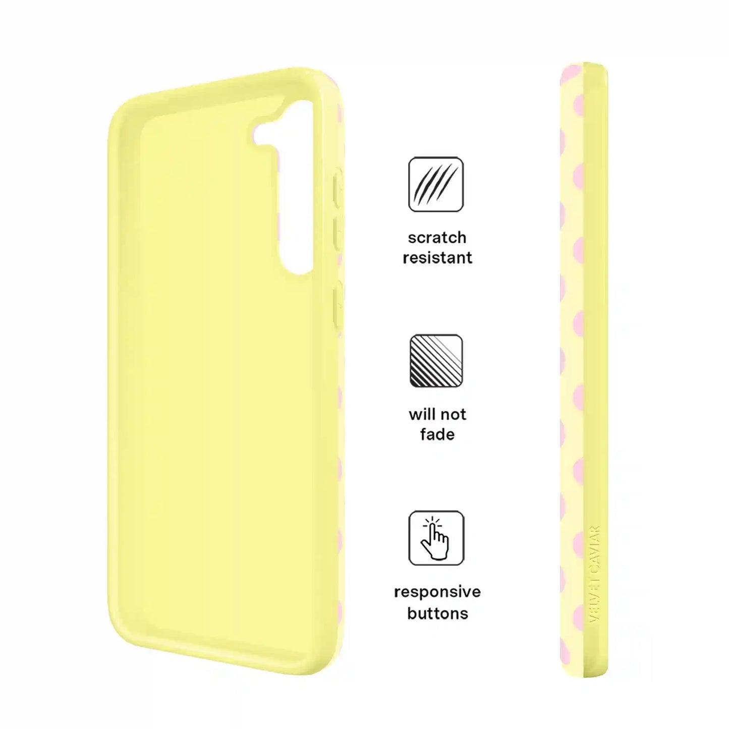 Buttercream Polka Dot Samsung Case