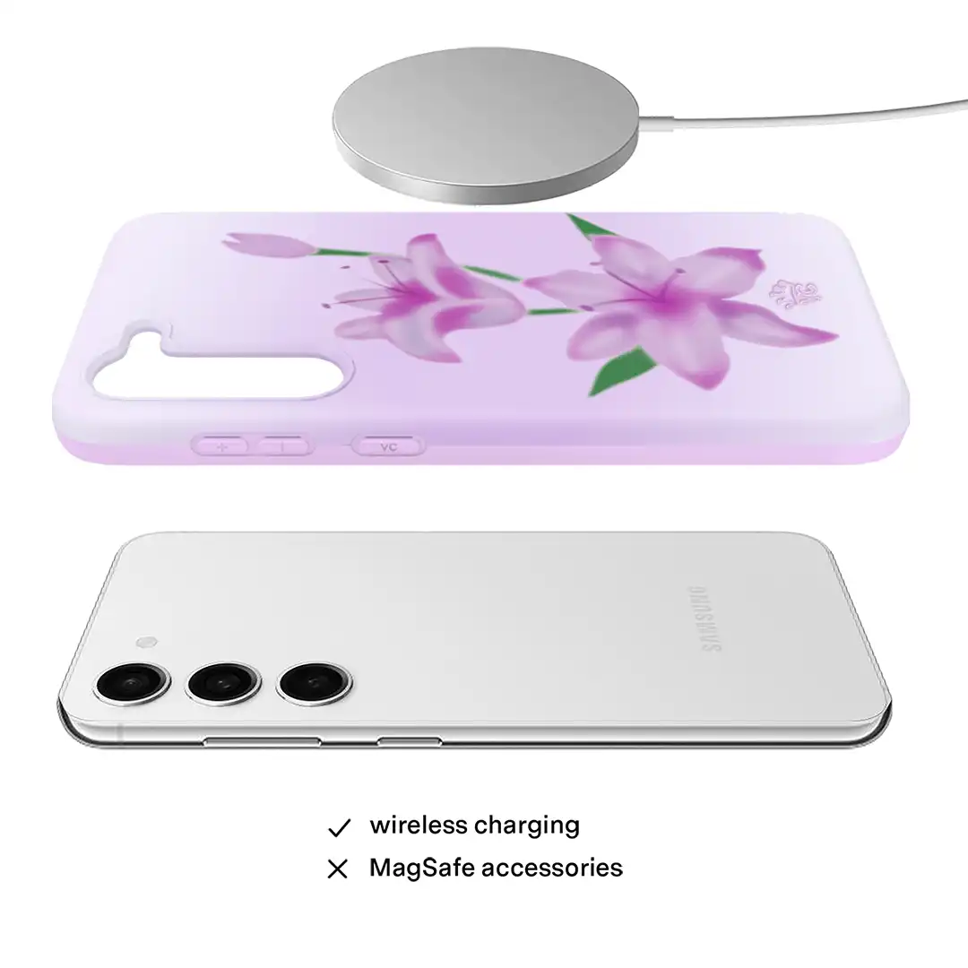 Love Spell Lily Floral Samsung Case