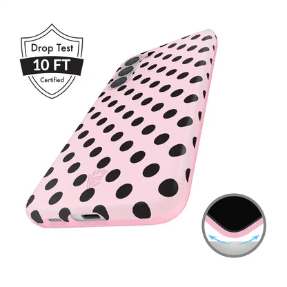 Princess Pink Polka Dot Samsung Case