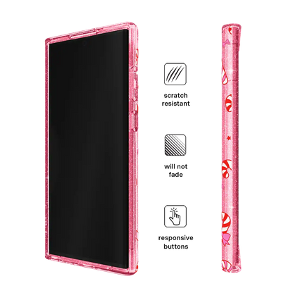 Pink Peppermint Princess Samsung Case